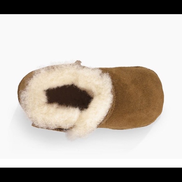 CCO!!! NWT UGG Unisex Erin Booties-Chestnut 18-24mos - Picture 5 of 8